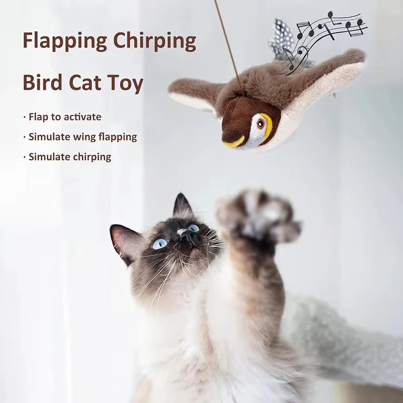 FlappyChase Max™ Motion-Activated Interactive Cat Toy