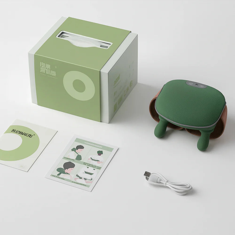 Relaxing massager for the neck and back